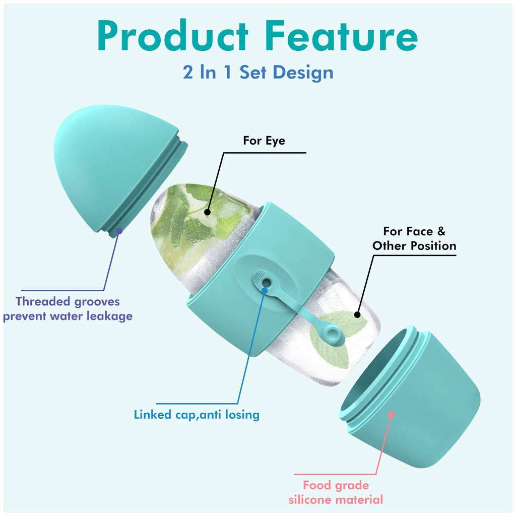 Ice Roller Face Massager — De-Puff & Cool in 60 Seconds